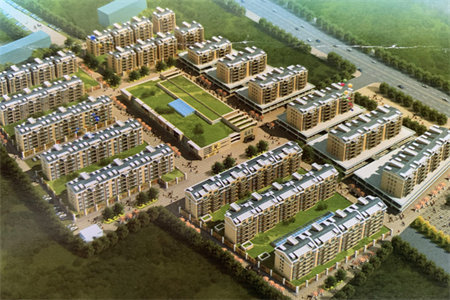 市中文东华府2室2厅1卫83m2毛坯房